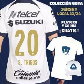 20 Santiago Trigos - Colección Goya Hombre - Jersey Local + Playera y Gorra de Regalo