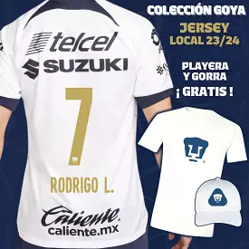 7 Rodrigo López - Colección Goya Hombre - Jersey Local + Playera y Gorra de Regalo