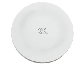 Alyson Fox, New York Times Cartoon Porcelain Plate 10.5 D