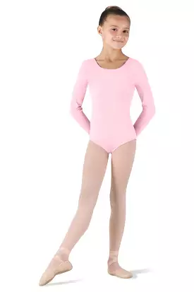 Bloch Child Long Sleeve Round Neck Leotard -  CL5409