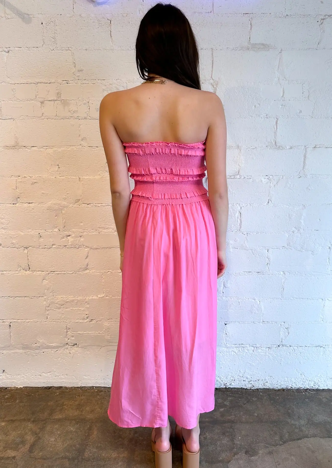 Blushing Rose Maxi Dress