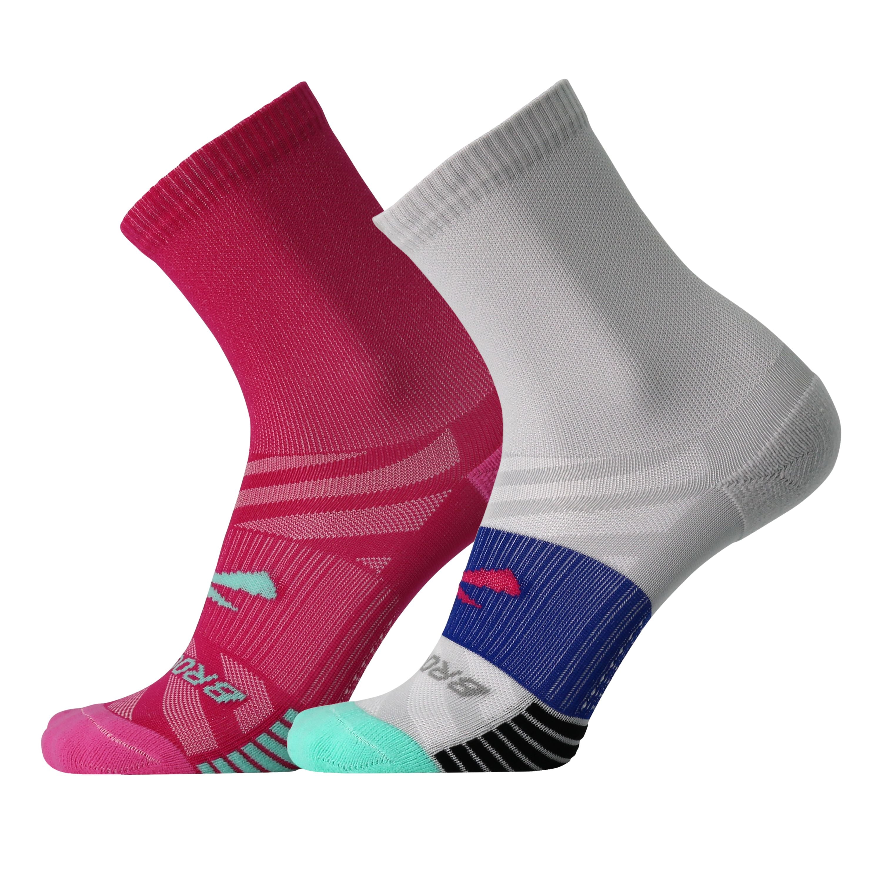 Brooks Ghost Lite Crew 2-Pack Socks