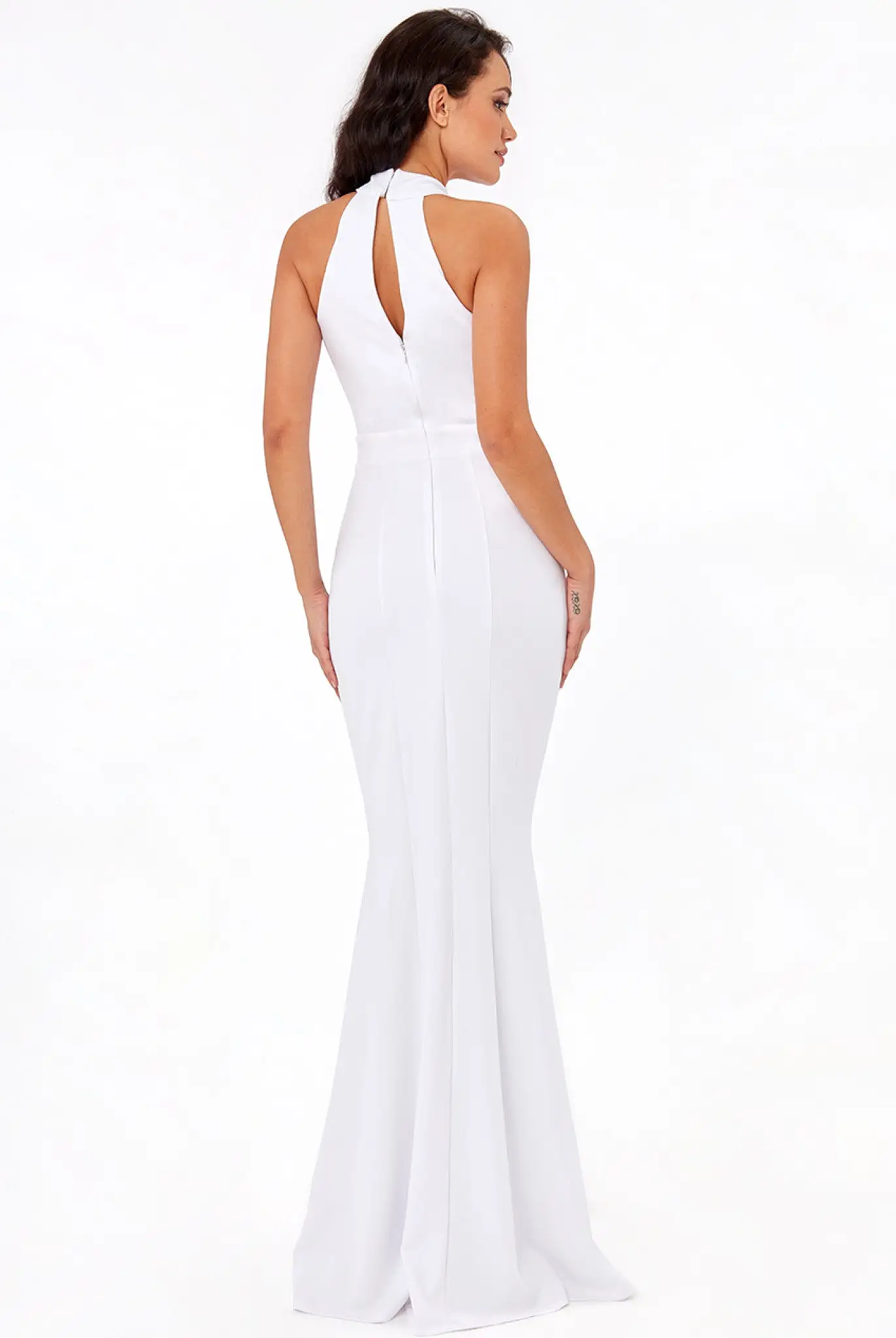 City Goddess Embellished Maxi Wedding Dress