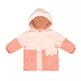 Colorblock Baby Raincoat