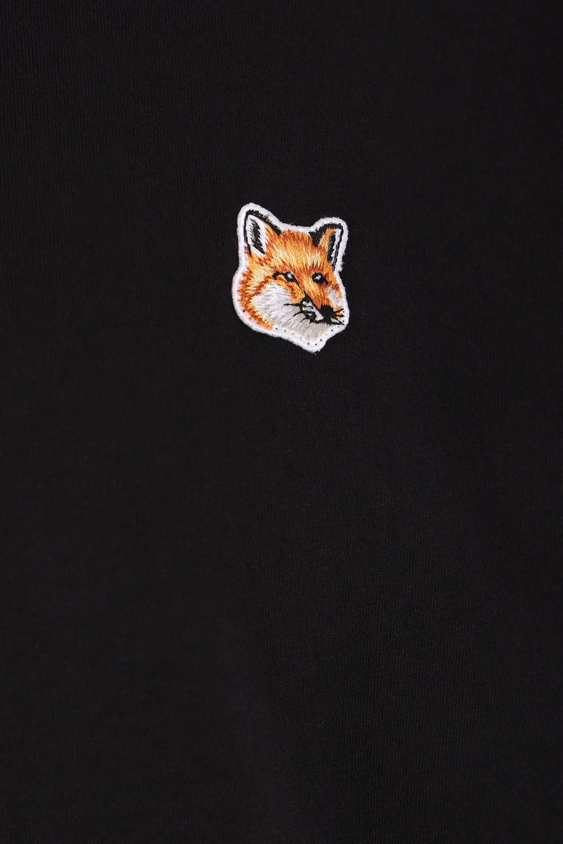 cotton t-shirt Fox Head logo patch