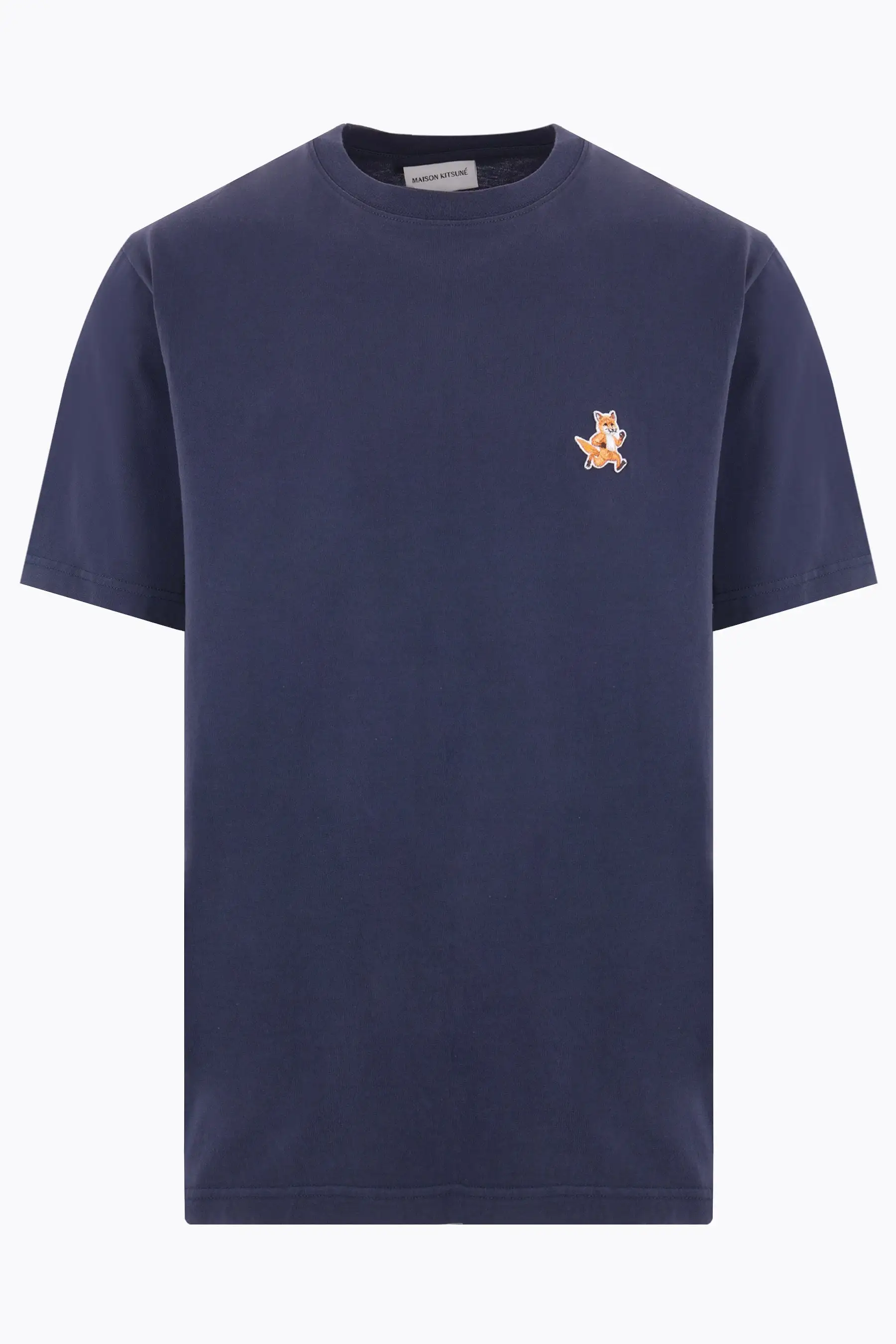 cotton t-shirt with Speedy Fox logo patch