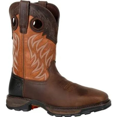 Durango 11 Rugged Brown/Copper Waterproof Steel Toe Durango Maverick XP #DDB0215