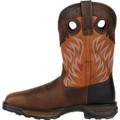 Durango 11 Rugged Brown/Copper Waterproof Steel Toe Durango Maverick XP #DDB0215