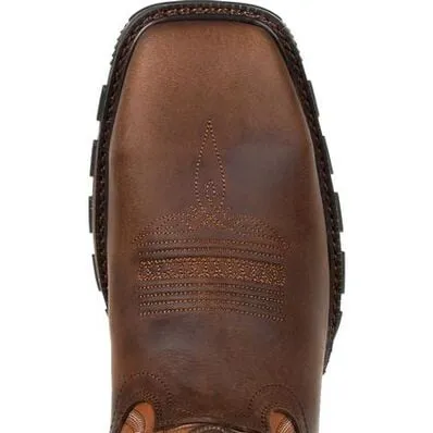 Durango 11 Rugged Brown/Copper Waterproof Steel Toe Durango Maverick XP #DDB0215