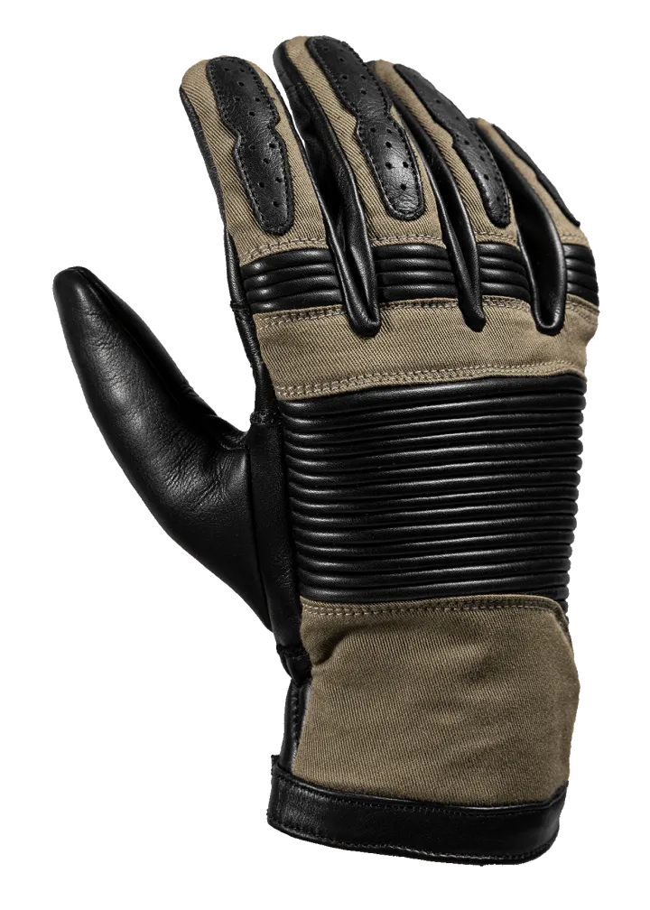 DURANGO GLOVES | BLACK/CAMEL