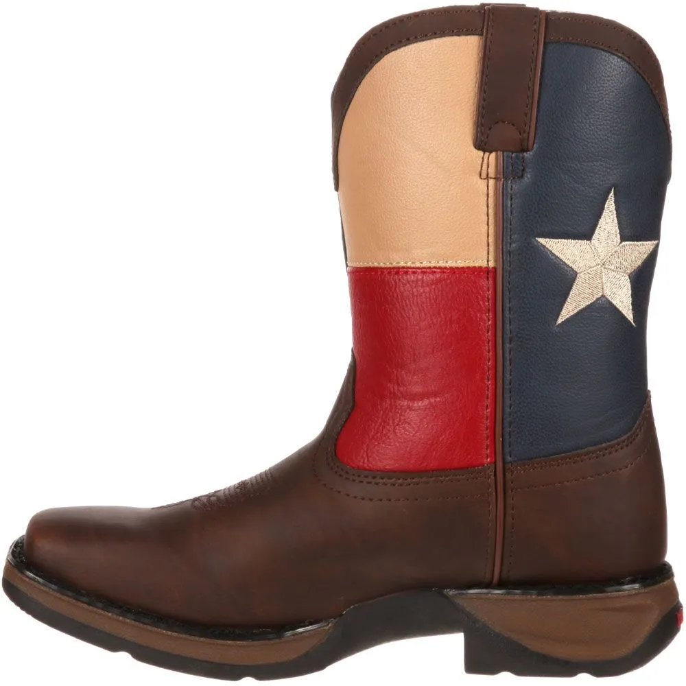 Durango Lil Durango Texas Flag 8in Kids Western Boots