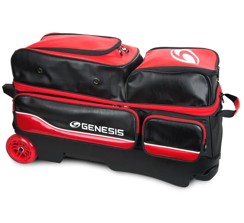 Genesis Carbon Triple Roller Black/Red