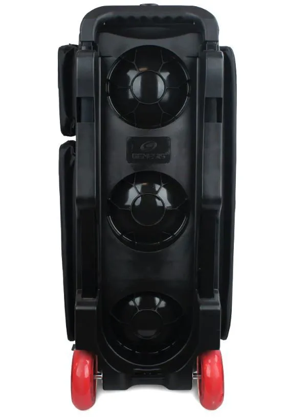 Genesis Carbon Triple Roller Black/Red