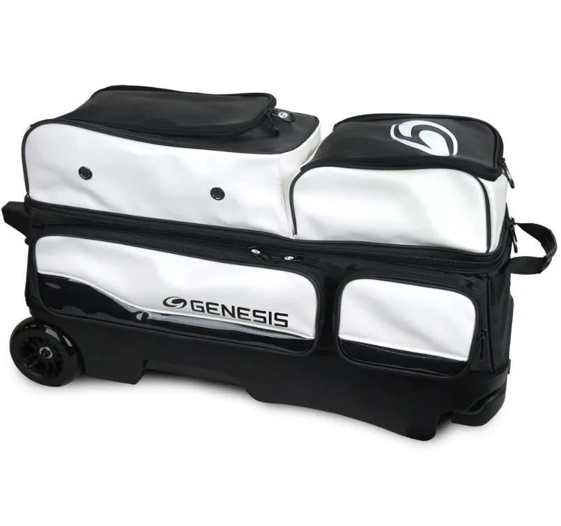 Genesis Carbon Triple Roller White/Black