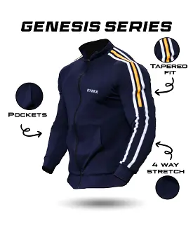 Genesis GymX Jacket: Epic Blue