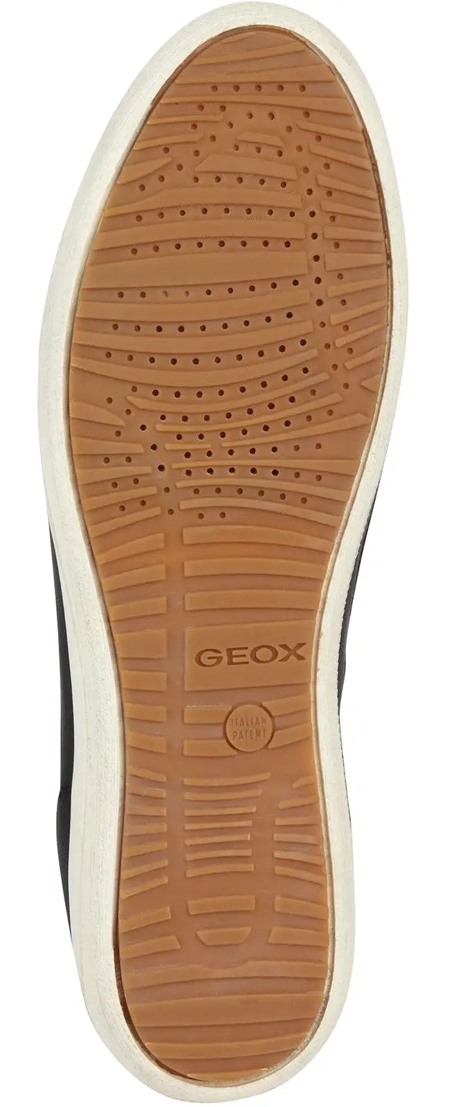 Geox D Myria A Womens Leather Lace Up Trainer