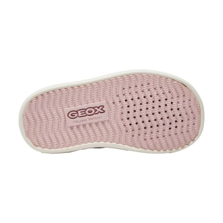 Geox GISLI B451MC Scarpe A Strappo Bambina Bianco Rosa