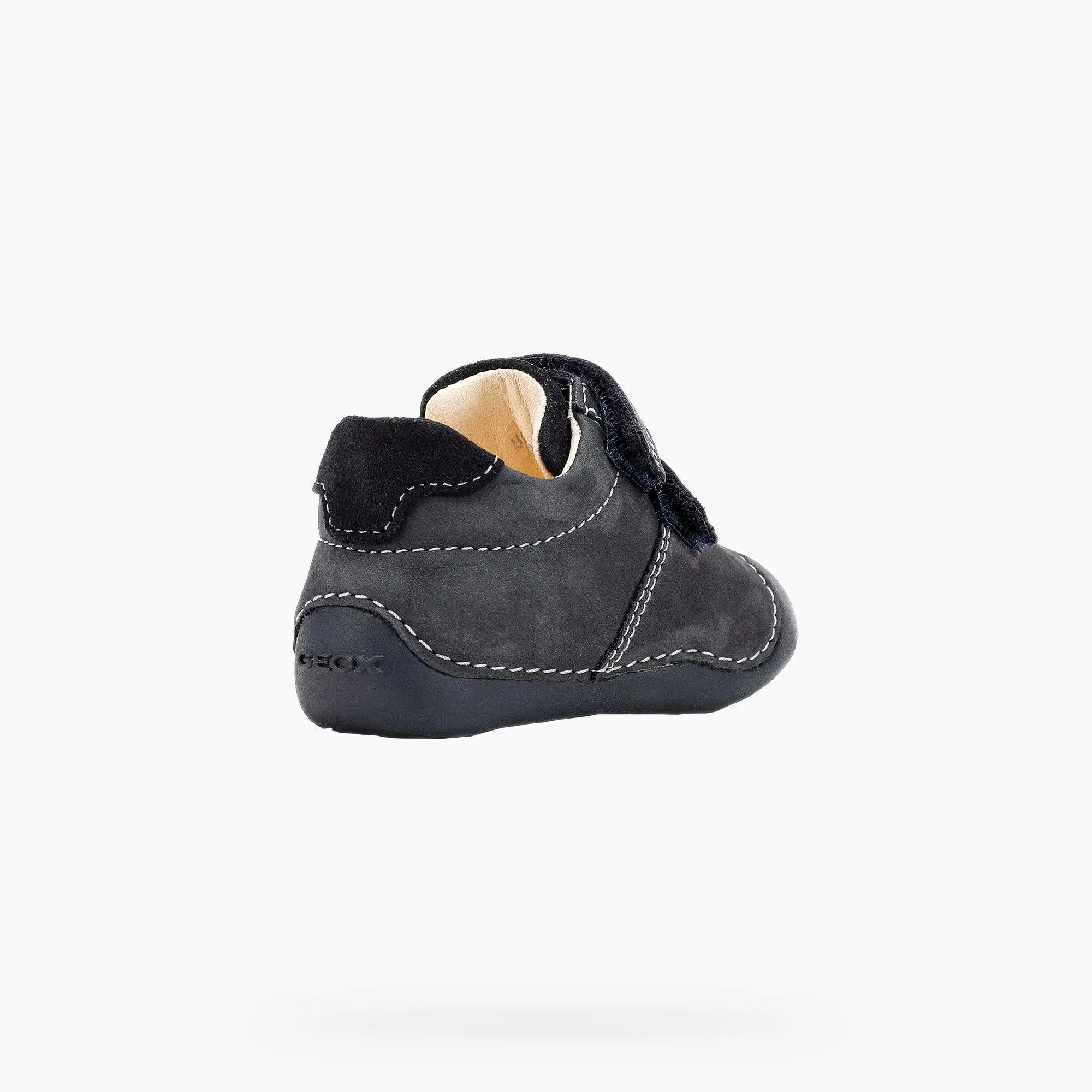 Geox Infants first Shoes Navy Pre Walkers Leather Tutim A