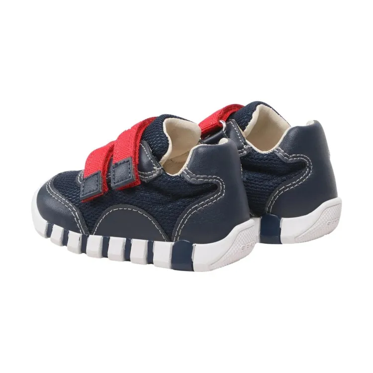 Geox IUPIDOO B3555C Scarpe A Strappo Bambino Blu