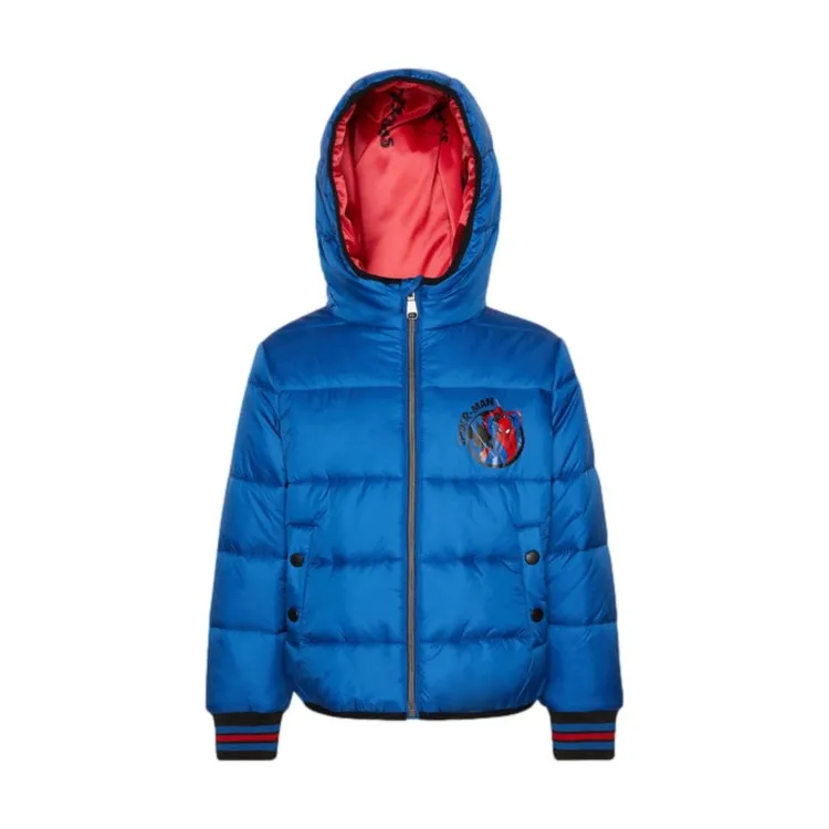 Geox K MONER LIGHT Giubbino Bambino Spiderman Blu