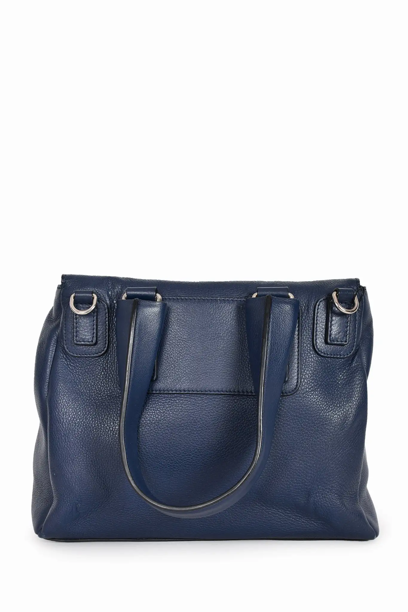 Givenchy Navy Leather 'Pandora Pure' Crossbody Bag