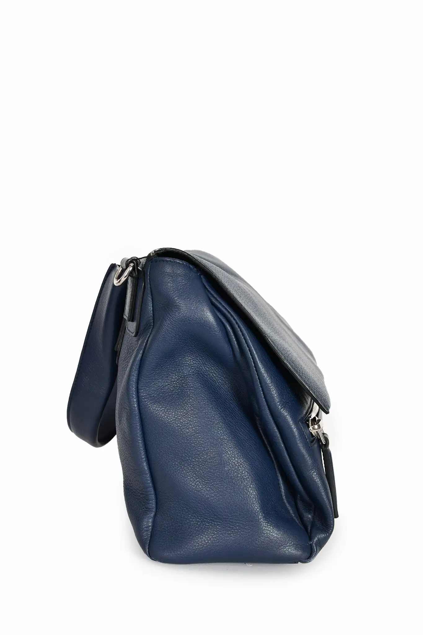 Givenchy Navy Leather 'Pandora Pure' Crossbody Bag