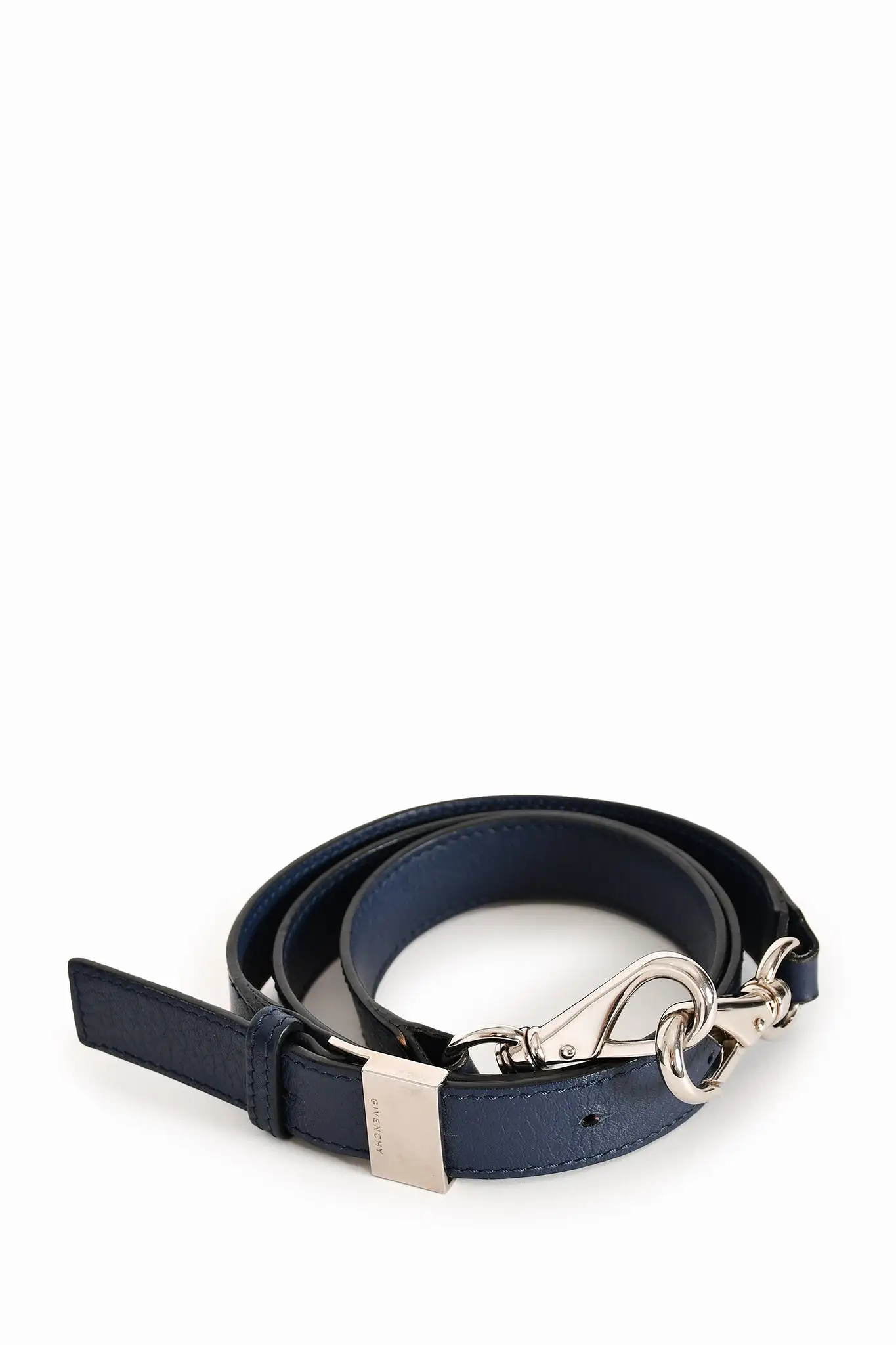 Givenchy Navy Leather 'Pandora Pure' Crossbody Bag