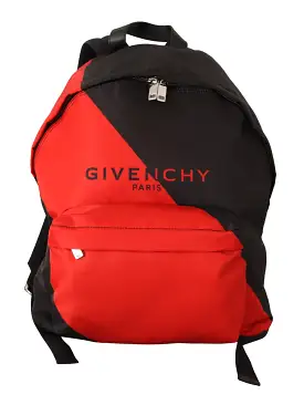 Givenchy Nylon Urban Backpack 'Red and Black'