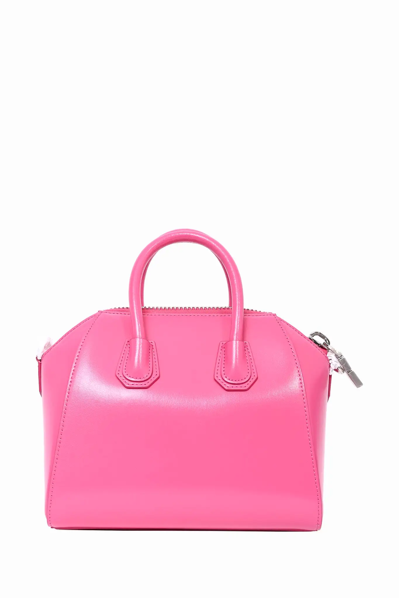 Givenchy Pink Leather Mini Antigona Top Handle with Strap