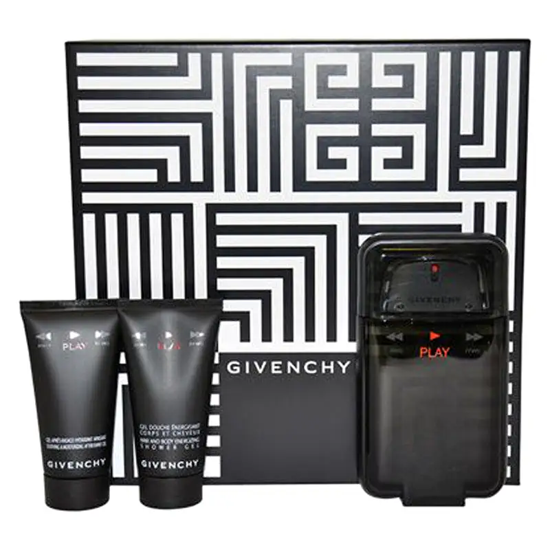 Givenchy Play Intense 3pc Gift Set EDT 3.3 oz 100 ml Men