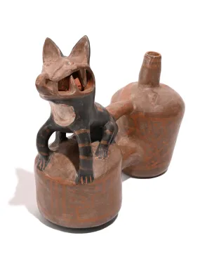 Huaco Silbador-Peruvian Whistling Vessel - The Happy Fox