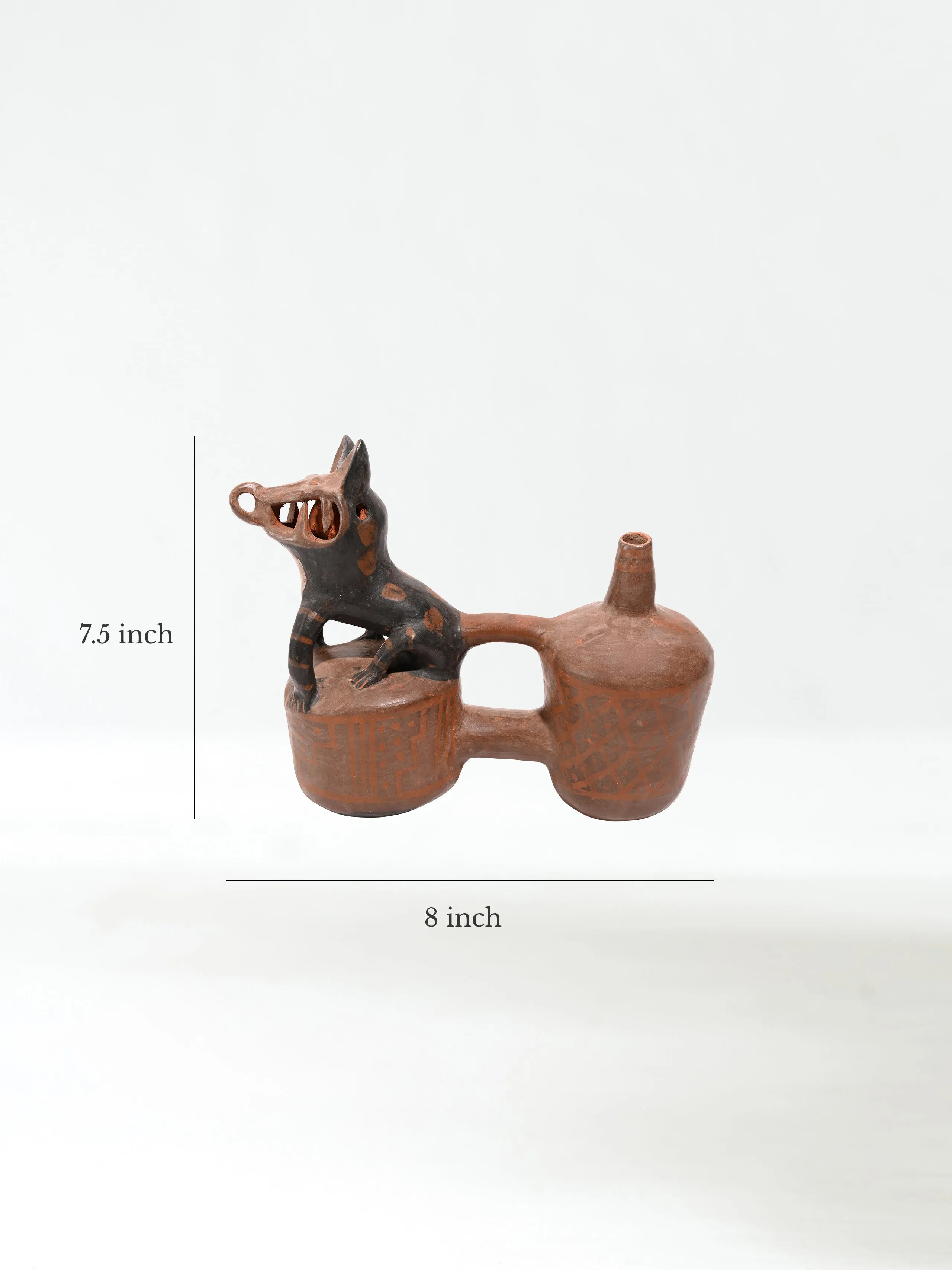 Huaco Silbador-Peruvian Whistling Vessel - The Happy Fox