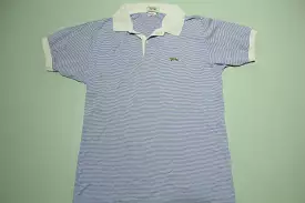 JCPenney The Fox Collection Vintage 80's Striped Golf Tennis Polo Shirt