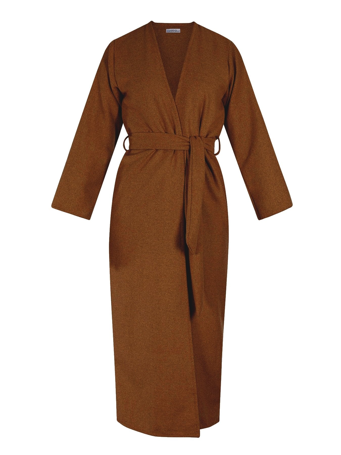 Lasai Coat - Solid Brown