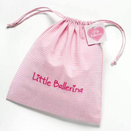 Little Ballerina drawstring bag