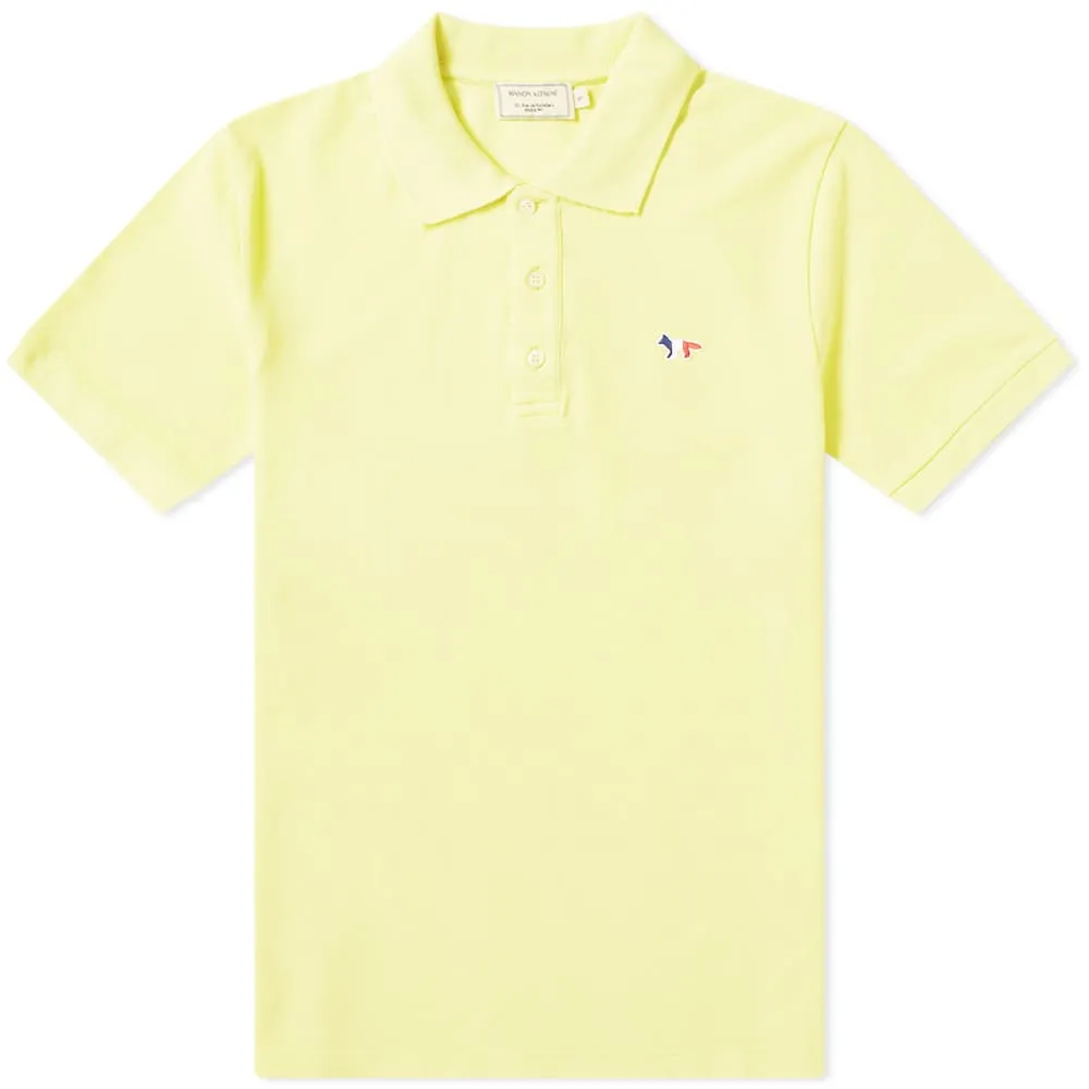 Maison Kitsuné Tricolor Fox Patch PoloLemon