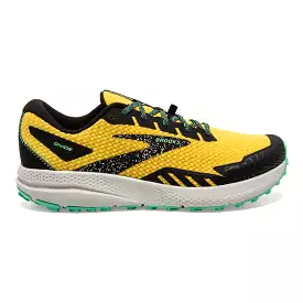 Men's Brooks Divide 4, Lemon Chrome/Black/Spring Bud, 10.5 D Medium