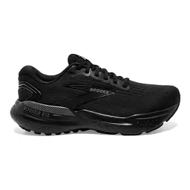 Men's Brooks Glycerin GTS 21, Black/Black/Ebony, 12 D Medium