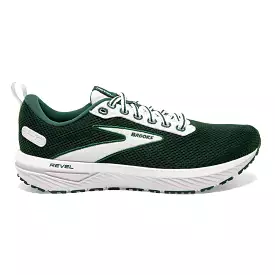 Men's Brooks Revel 6, Eden/White, 12 D Medium