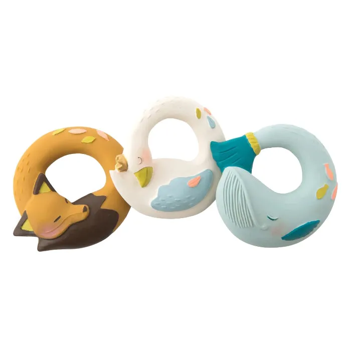 Moulin Roty Le Voyage D'Olga Chausette The Fox Teething Ring