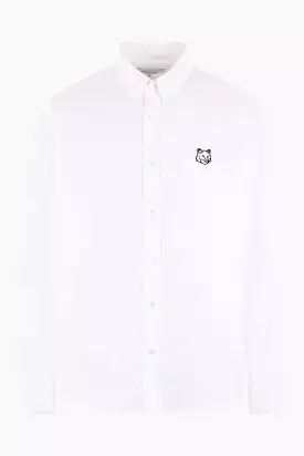 Oxford shirt with Contour Fox Head logo embroidery