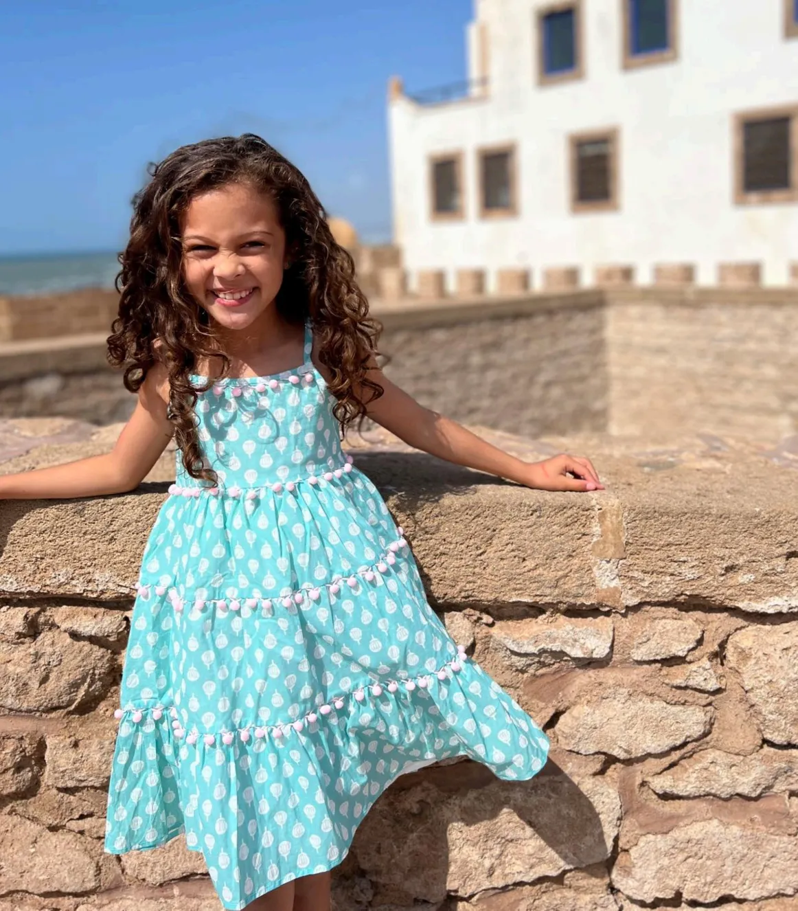 Poppet & Fox Essaouira - Strappy Tiered Sundress