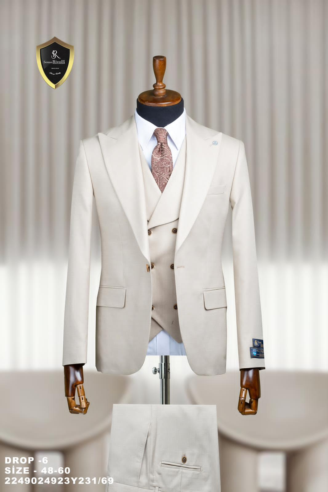 Premium Quality 3-Piece Suit