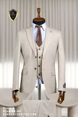 Premium Quality 3-Piece Suit