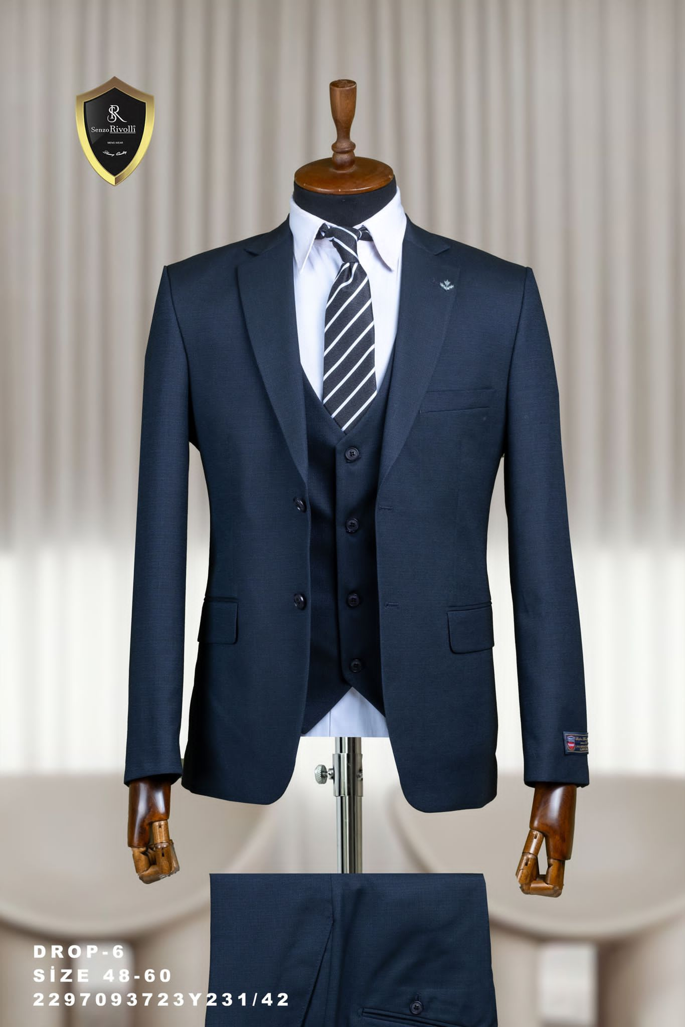 Premium Quality 3-Piece Suit