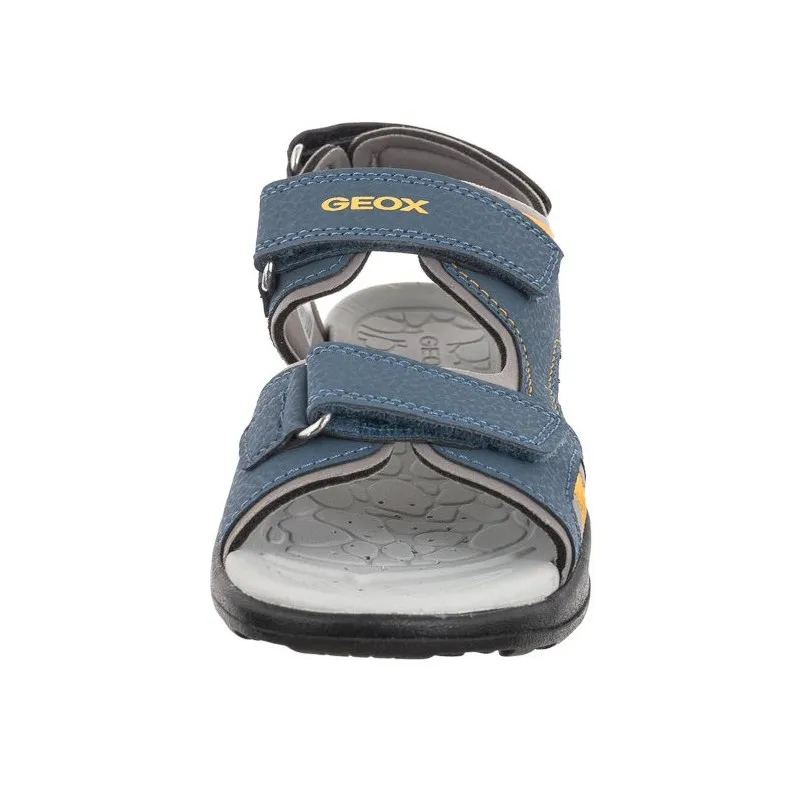 SANDALI GEOX BAMBINO VANIETT AVIO/DK YELLOW J155XB 015CE C4B2G TG:36,37,38,39