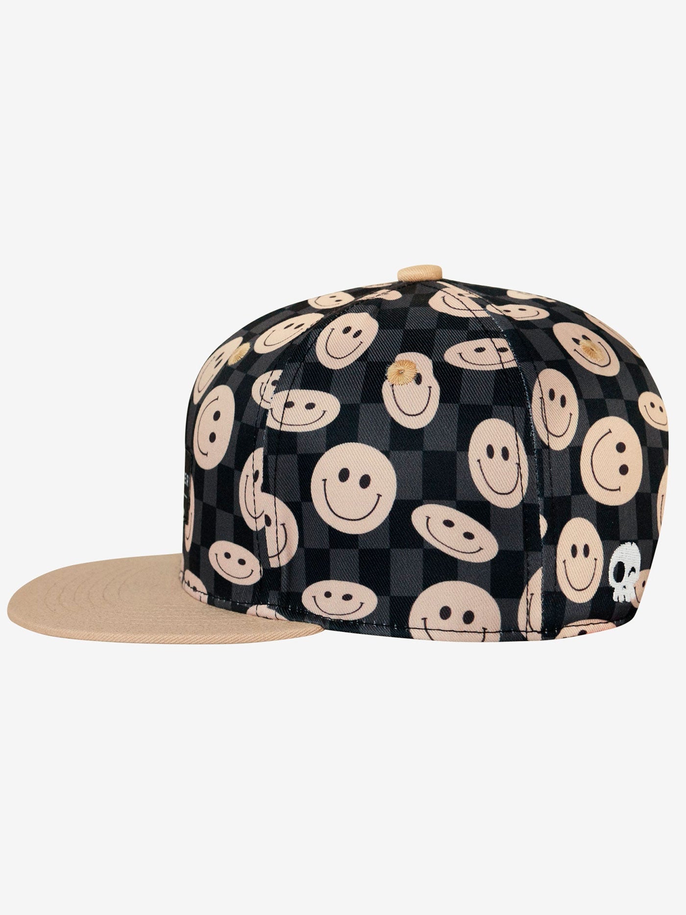 Smiley Snapblack Black Hat (Kids)