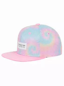 Tie-Dye Snapback Pink Hat (Kids)