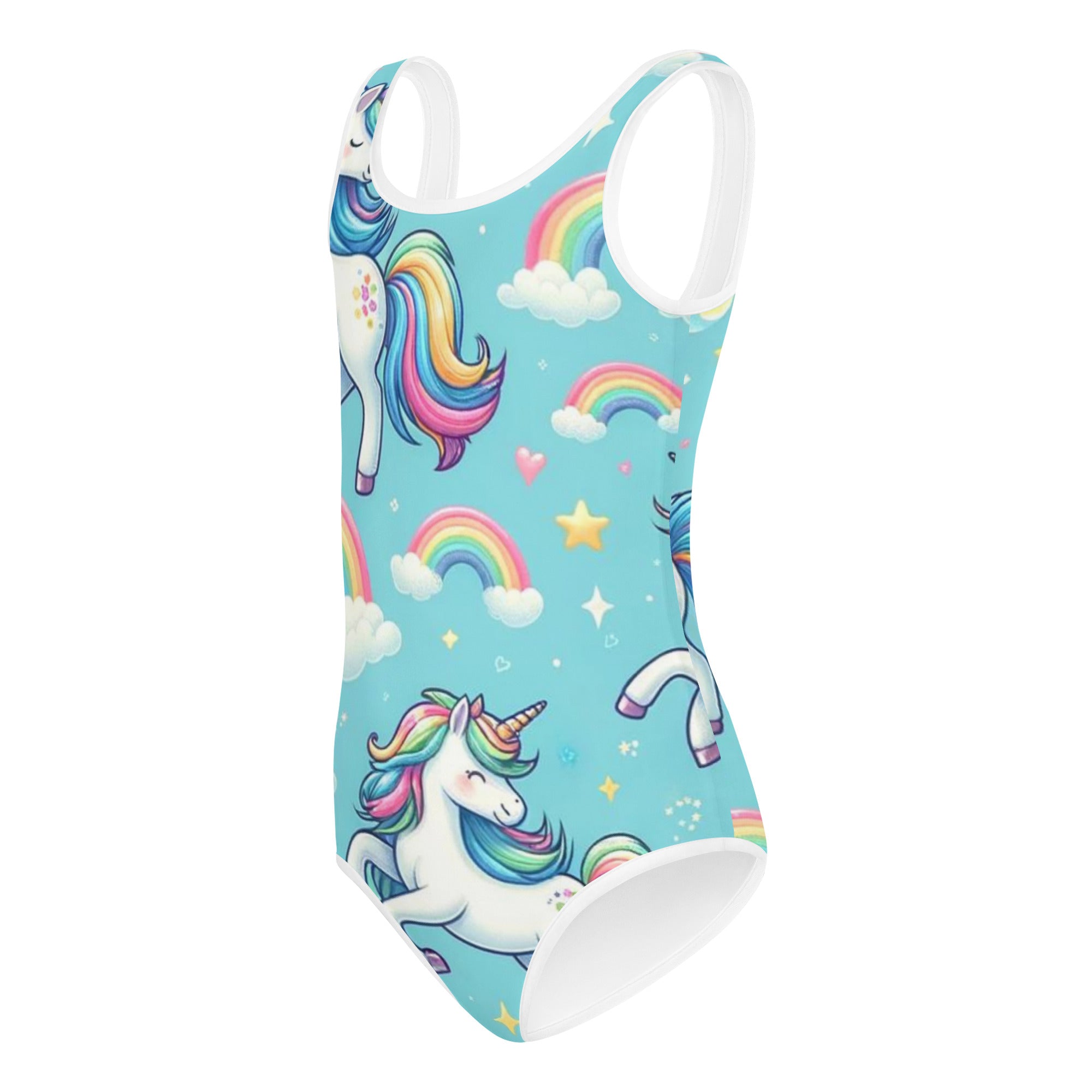 Unicorn Dreamscape One Piece Girls Swimsuit