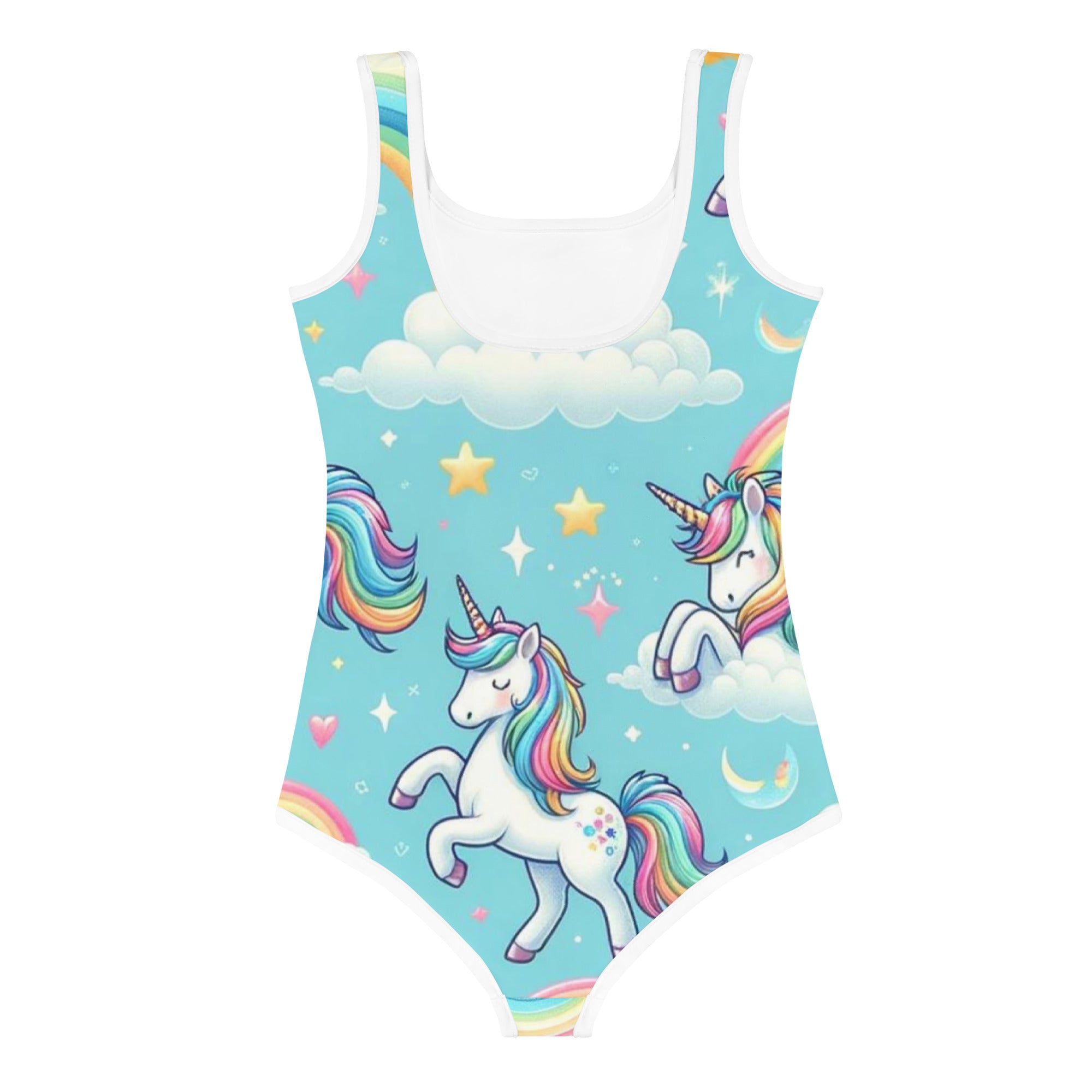 Unicorn Dreamscape One Piece Girls Swimsuit